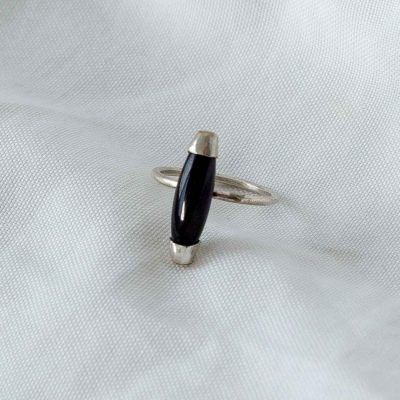 Anillo de AZABACHE fino