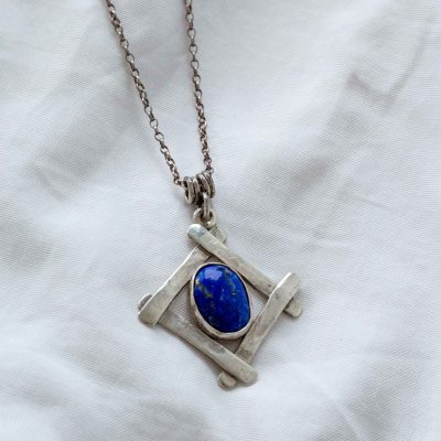 Colgante cabujón LAPISLAZULI