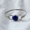 pulsera lapisazuli montado en aros