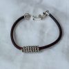 pulsera buso cordon piel
