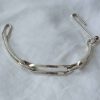 pulsera eslabones gigantes en plata