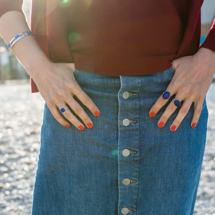 Anillos lapislazuli plata myBuso